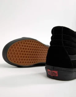 Vans SK8-Hi Suede Trainers In Black For Men -Kidivita Store 12234774 3