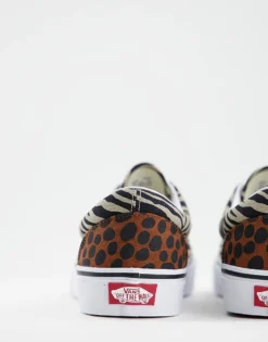 Vans Era Safari Multi Animal Print Trainers In Black For Unisex Brown -Kidivita Store 200713840 3