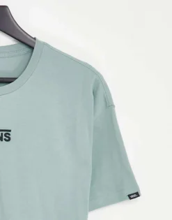 Vans Center Drop T-shirt In Green For Men -Kidivita Store 202093228 3
