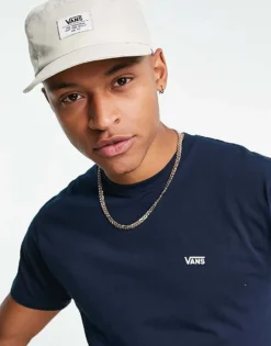Vans Left Chest Logo T-shirt In Navy For Men -Kidivita Store 202645637 3