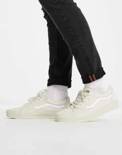 Vans SK8-Low Trainers In Off White Suede For Men 9 Vans SK8-Low Trainers In Off White Suede For Men -Kidivita Store 203157535 1 white 1