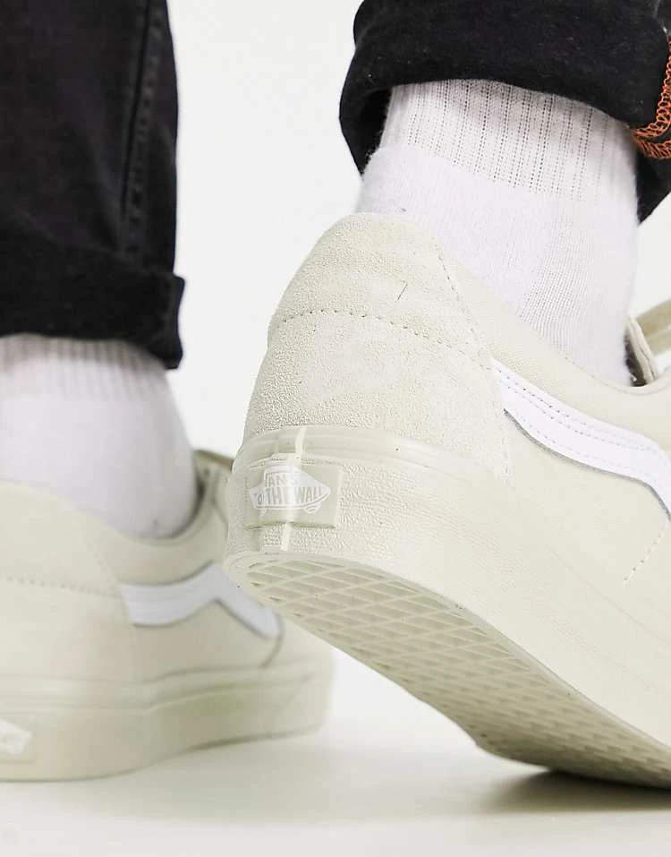 Vans SK8-Low Trainers In Off White Suede For Men 2 Vans SK8-Low Trainers In Off White Suede For Men - Image 2