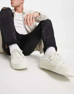 Vans SK8-Low Trainers In Off White Suede For Men 7 Vans SK8-Low Trainers In Off White Suede For Men -Kidivita Store 203157535 3