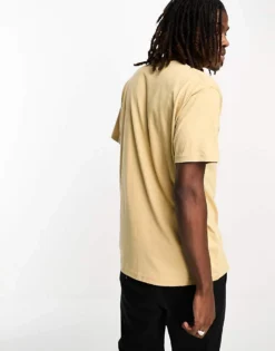 Vans Unisex Left Chest Logo T-shirt In Sand For Unisex Neutral -Kidivita Store 203239463 3