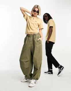 Vans Unisex Left Chest Logo T-shirt In Sand For Unisex Neutral -Kidivita Store 203239463 4