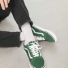Vans Old Skool Trainers In Green For Men