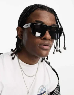 Vans Squared Off Sunglasses In Black For Men -Kidivita Store 204451002 1 black 1