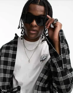 Vans Squared Off Sunglasses In Black For Men -Kidivita Store 204451002 4