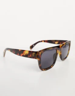 Vans Squared Off Sunglasses In Tortoiseshell For Unisex Brown -Kidivita Store 204451131 3