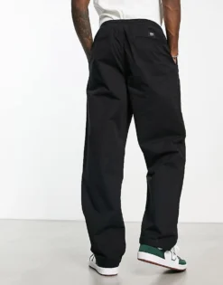 Vans Baggy Chinos In Black With Elasticated Waist For Men -Kidivita Store 204452515 4