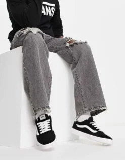 Vans Cruze Trainers In Black And White For Unisex (staple) Black/true White -Kidivita Store 204457574 4