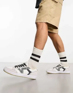 Vans Lowland Unisex Trainers In Off White Utility Pack Exclusive To ASOS - CREAM For Men -Kidivita Store 204457671 3