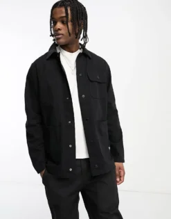 Vans Drill Chore Jacket In Black For Men