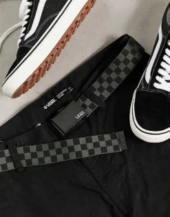 Vans Deppster 2 Web Belt In Black Checkerboard For Unisex -Kidivita Store 204487476 3