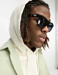 Vans Spicoli Sunglasses In Black For Unisex -Kidivita Store 204487490 1 black 1