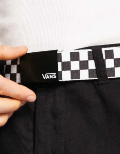 Vans Deppster 2 Web Belt In Black White Checkerboard For Unisex -Kidivita Store 204487538 4