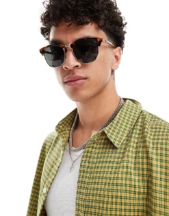 Vans Dunville Sunglasses In Tortoiseshell For Unisex Brown