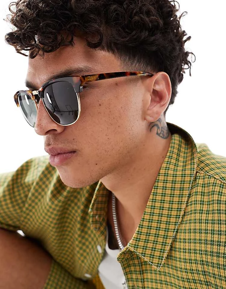 Vans Dunville Sunglasses In Tortoiseshell For Unisex Brown 4 Vans Dunville Sunglasses In Tortoiseshell For Unisex Brown - Image 4