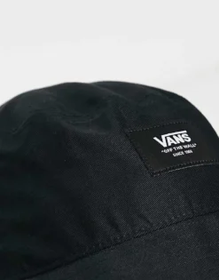 Vans Patch Logo Bucket Hat In Black For Men -Kidivita Store 204487608 3