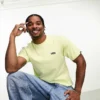 Vans Left Chest Logo T-shirt In Yellow For Men