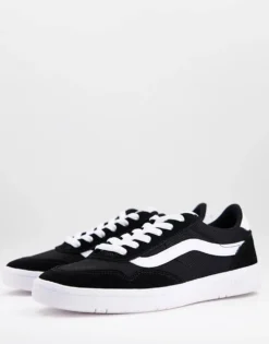 Vans Cruze Trainers In Black And White For Men