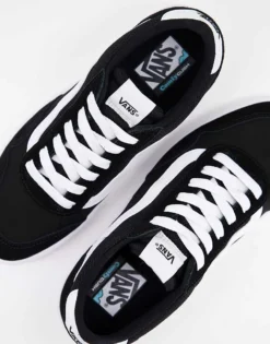 Vans Cruze Trainers In Black And White For Men -Kidivita Store 205048030 3