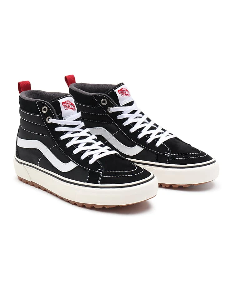 Vans SK8-Hi MTE-1 Trainers In Black And White For Men 1 Vans SK8-Hi MTE-1 Trainers In Black And White For Men
