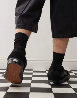 Vans Knu Skool Chunky Trainers In Triple Black For Unisex Black/black -Kidivita Store 205049347 3