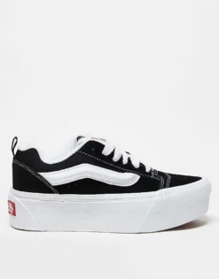 Vans Knu Stacked Platform Trainers In Black For Unisex -Kidivita Store 205062974 3