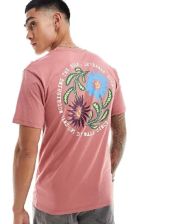 Vans T-shirt With Back Graphic In Pink For Men Light Pink -Kidivita Store 205214641 1 lightpink 1