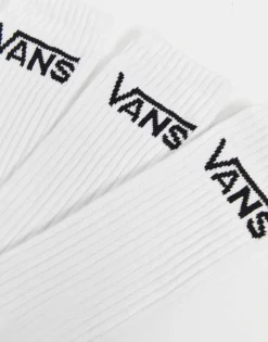 Vans Classic 3 Pack Socks In White For Unisex -Kidivita Store 205840112 4
