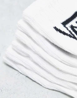 Vans Classic Crew 3 Pack Socks In White For Unisex -Kidivita Store 206067242 4