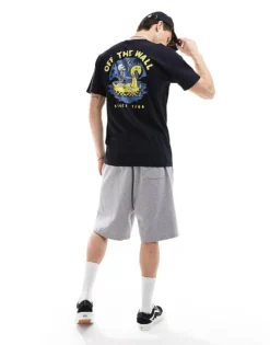 Vans Beer Float Back Print T-shirt In Black For Men -Kidivita Store 206076782 3