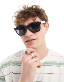 Vans Spicoli Shades In Black And White For Men Black-white -Kidivita Store 206076903 4