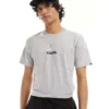 Vans Lowercase Logo T-shirt In Grey For Men
