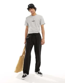 Vans Lowercase Logo T-shirt In Grey For Men -Kidivita Store 206077134 3