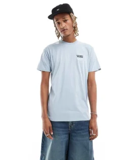 Vans Holder Classic Back Print T-shirt In Dusty Blue For Men -Kidivita Store 206077192 4