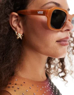 Vans 66 Sunglasses In Brown Tan For Unisex Autumn Leaf -Kidivita Store 206077318 3