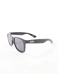 Vans Spicoli Checkerboard Shades In Black And Dark Grey For Unisex Black And Grey -Kidivita Store 206077654 2