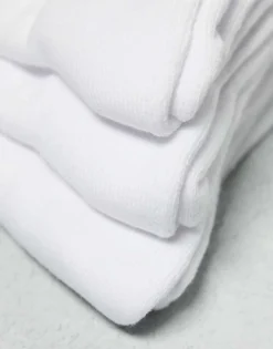 Vans 3 Pack Classic Half Crew Socks In White For Unisex -Kidivita Store 206077662 4