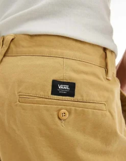 Vans Authentic Baggy Chino Trousers In Light Tan For Men Antelope -Kidivita Store 206077680 2