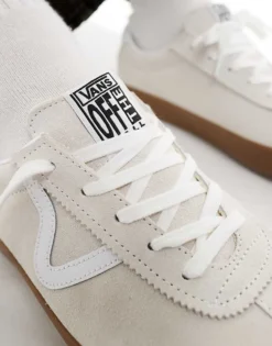 Vans Sport Low Gum Sole Trainers In Off White For Unisex Marshmallow/white -Kidivita Store 206120441 4