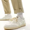 Vans Lowland Trainers In Off White And Tan For Men