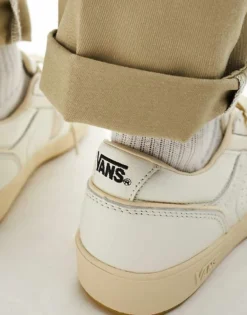 Vans Lowland Trainers In Off White And Tan For Men -Kidivita Store 206120504 4
