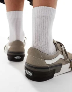 Vans SK8-Low Rearrange Trainers In Grey For Men -Kidivita Store 206120737 3