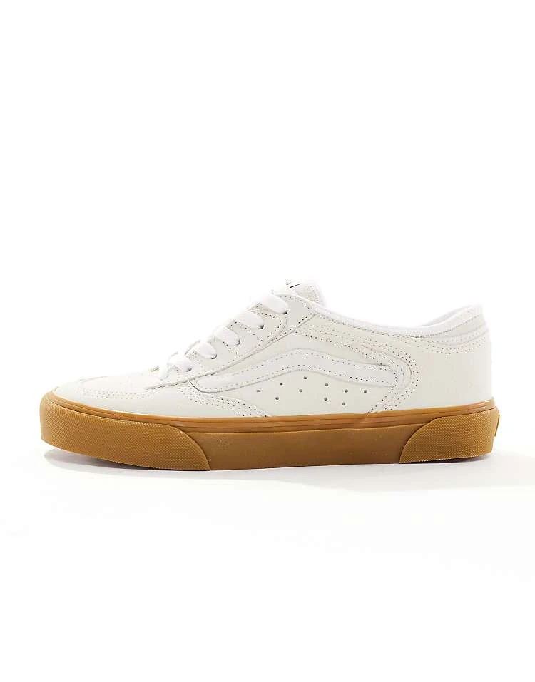 Vans Rowley Classic Gum Sole Trainers In Off White For Men Marshmallow/white 5 Vans Rowley Classic Gum Sole Trainers In Off White For Men Marshmallow/white - Image 5