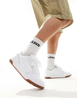Vans Hylane Chunky Trainers In White With Gum Sole For Men -Kidivita Store 206120984 5