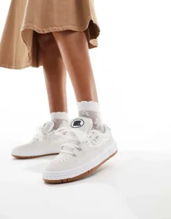 Vans Speed Chunky Gum Sole Trainers In White For Unisex