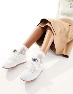 Vans Speed Chunky Gum Sole Trainers In White For Unisex -Kidivita Store 206121004 5