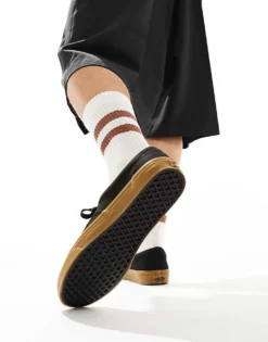 Vans Era Gum Sole Trainers In Black For Men -Kidivita Store 206149213 3